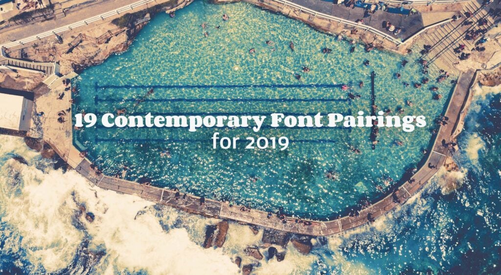 19 Contemporary Font Pairings